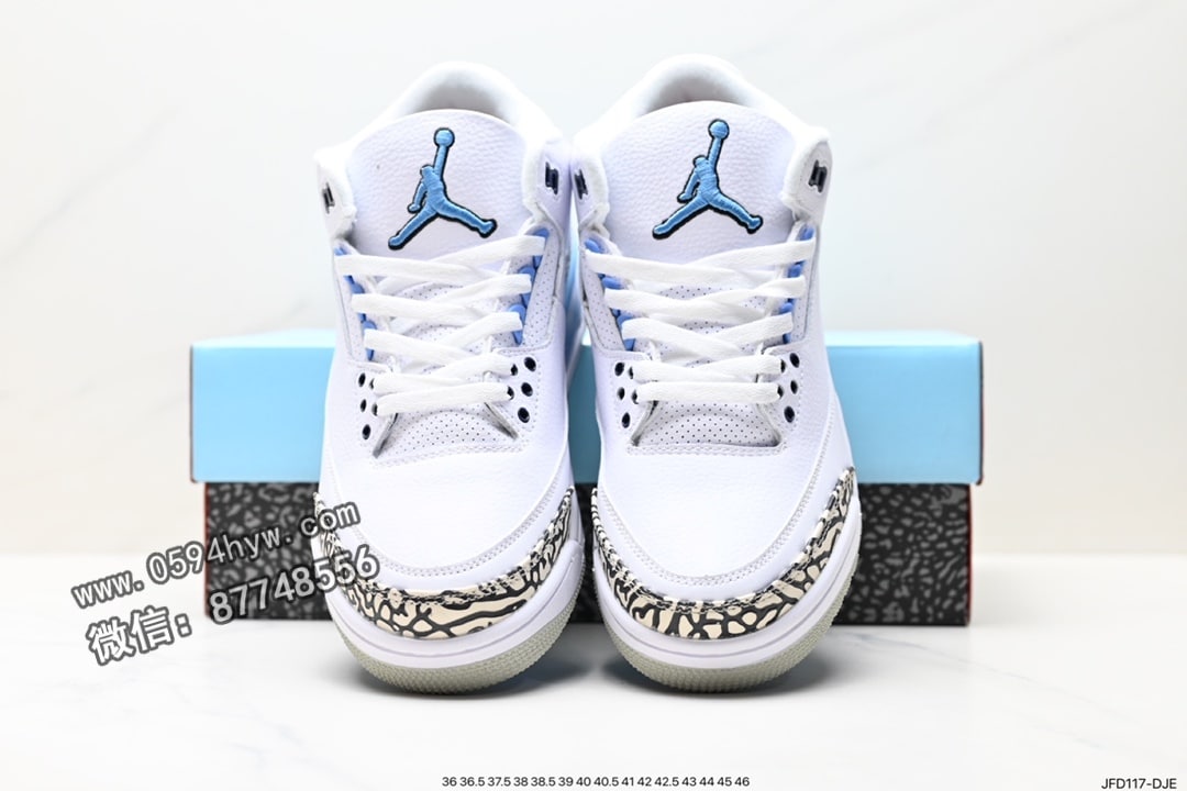 高帮, 篮球鞋, 爆裂纹, 乔丹篮球鞋, 乔丹, RO, Jordan, DA3595-100, AJ3, AJ, Air Jordan 3 Retro, Air Jordan 3, Air Jordan - 品牌：Air Jordan系列：Retro鞋子类型：篮球鞋鞋帮高度：高帮颜色：白灰棕货号：DA3595-100