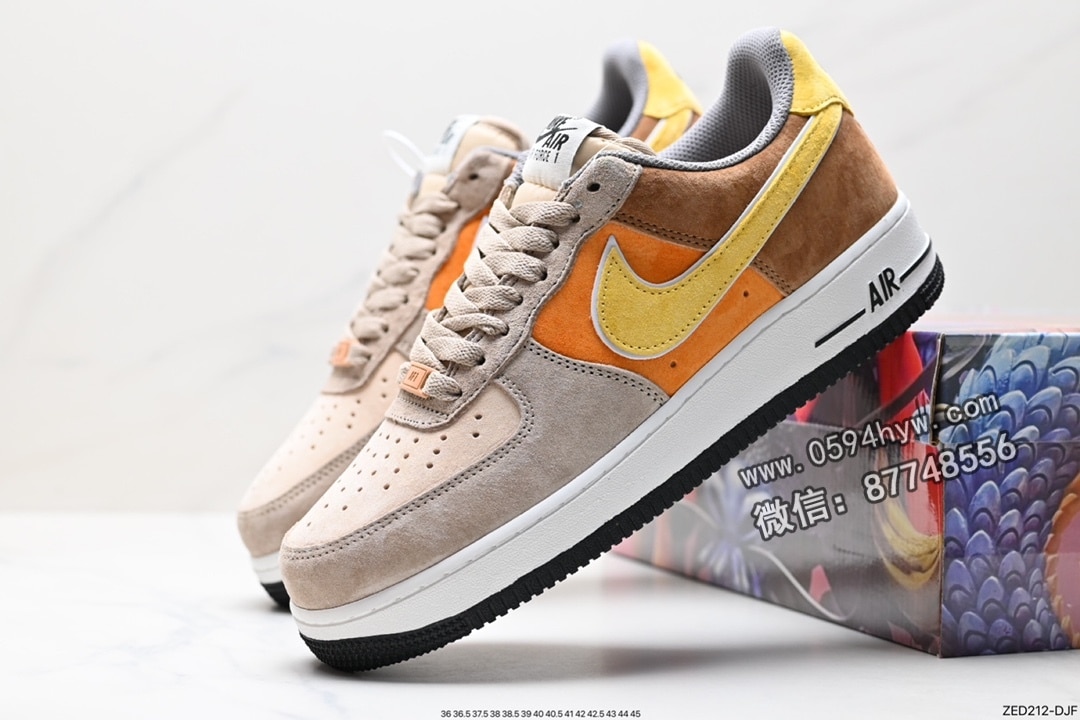 篮球鞋, 低帮篮球鞋, NIKE, FORCE 1, Air Force 1 - Air Force 1 ‘07 Low 品牌：Nike 系列：Air Force 1 鞋子类型：低帮篮球鞋 鞋帮高度：低帮 颜色：无 货号：LF8989-555