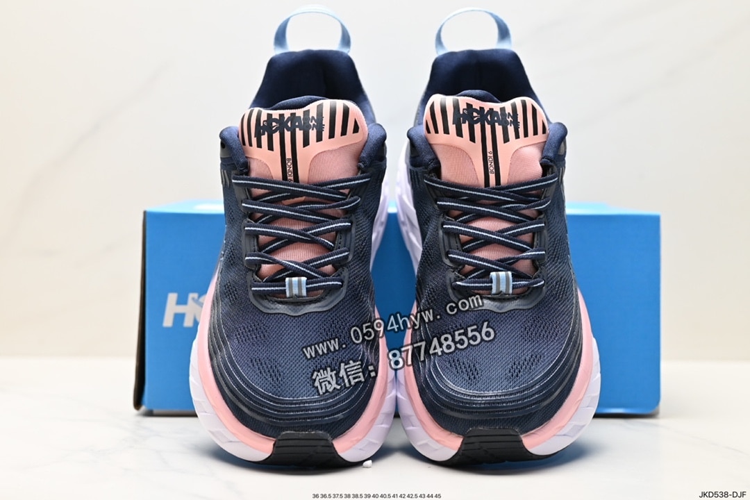 高帮, 跑鞋, KD - HOKA M BONDI 6 高帮跑鞋 1019269 尺码:36 36.5 37.5 38 38.5 39 40 40.5 41 42 42.5 43 44 45 ID:JKD538-DJF