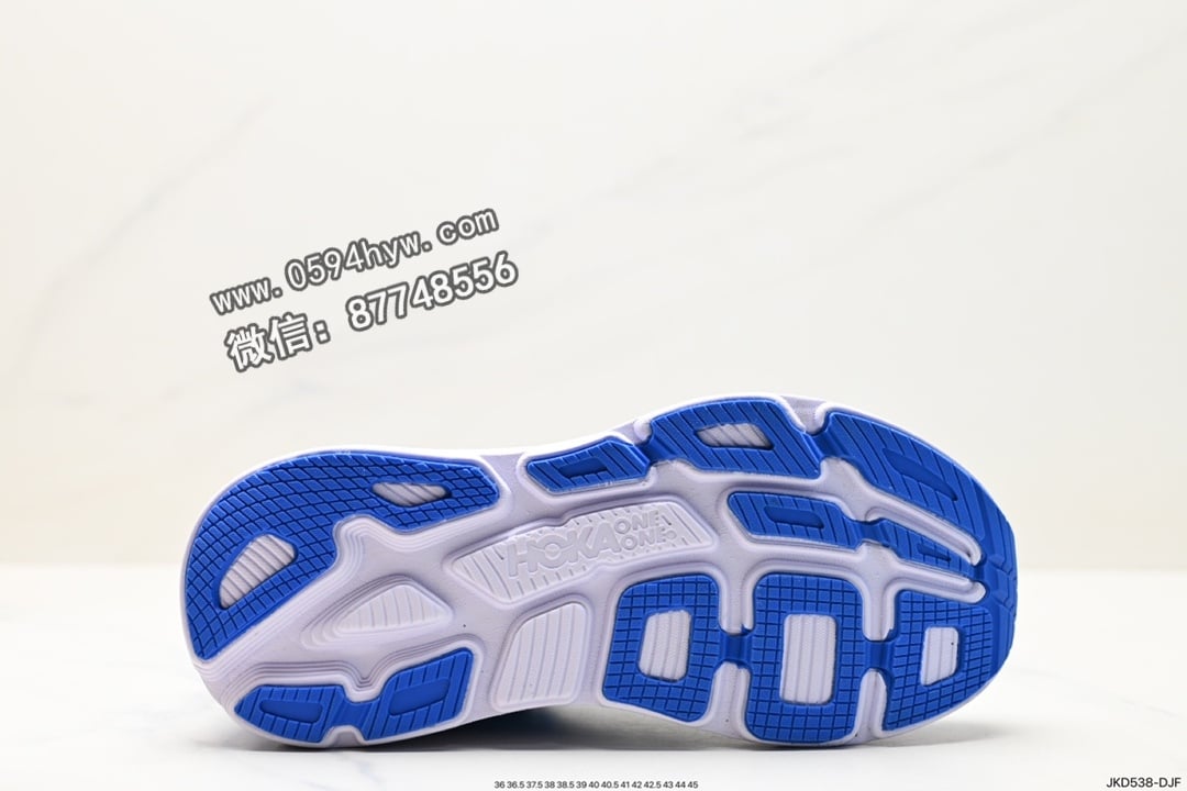 跑鞋, KD - HOKA M BONDI 6 全新配色 1019269 尺码:36 36.5 37.5 38 38.5 39 40 40.5 41 42 42.5 43 44 45 ID:JKD538-DJF