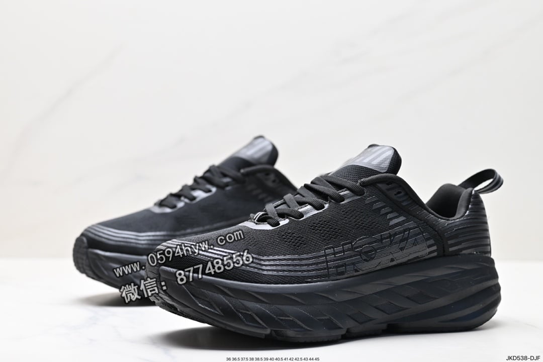 跑鞋, KD - HOKA M BONDI 6 全新配色 鞋子 货号：1019269 尺码:36 36.5 37.5 38 38.5 39 40 40.5 41 42 42.5 43 44 45 商品相关信息 ID:JKD538-DJF