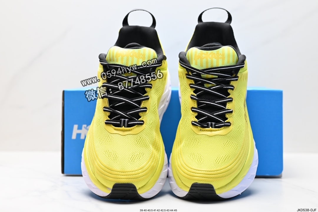 跑鞋, 跑步鞋, KD - HOKA M BONDI 6 跑步鞋 尺码:39 40 40.5 41 42 42.5 43 44 45 ID:JKD538-DJF