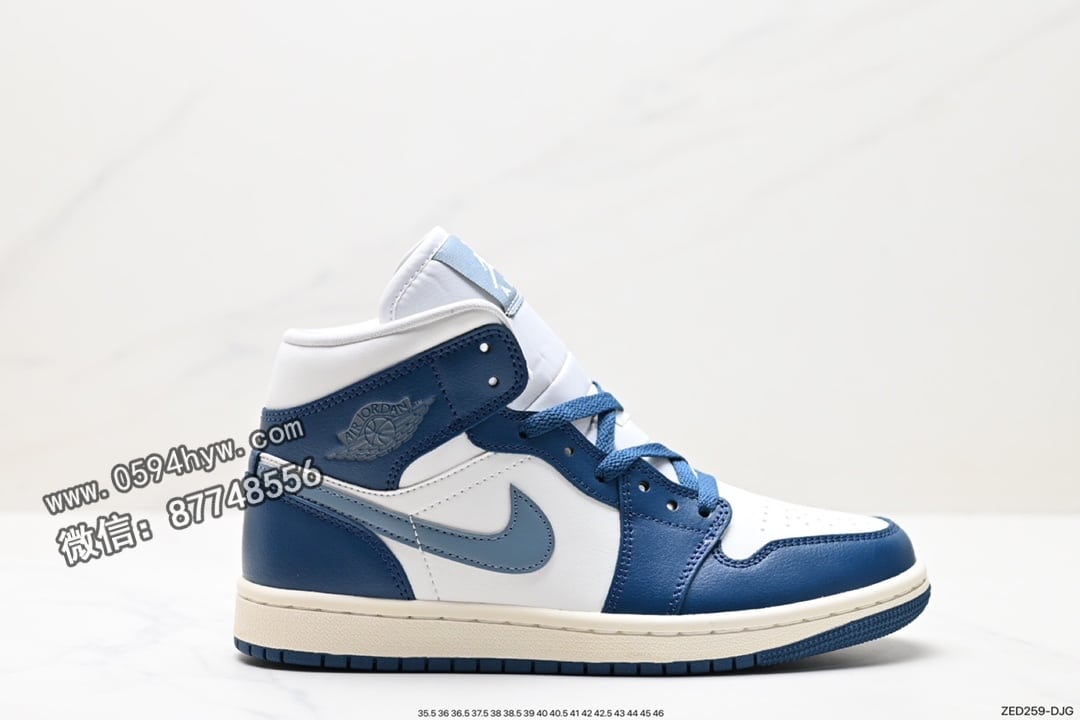 Air Jordan 1 Low 篮球鞋 货号：BQ6472-414 尺码:35.5-46 ID:ZED259-DJG