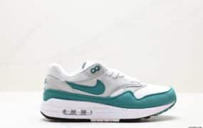 Nike Air Max 1 气垫配色 鞋身材质：皮革、织物、麂皮 货号：AH8145-109