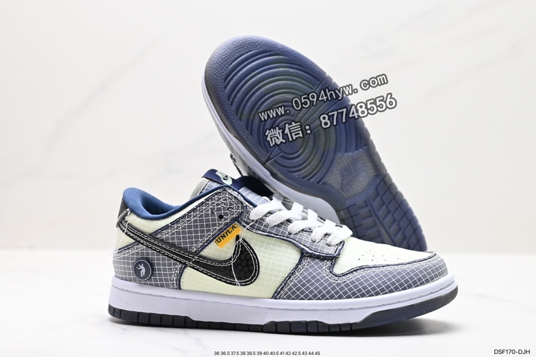 运动鞋, 板鞋, 扣篮系列, SB Dunk Low, Nike SB, NIKE - Union LA x Nike SB DuNike Low"Blue" 扣篮系列低帮休闲运动滑板板鞋