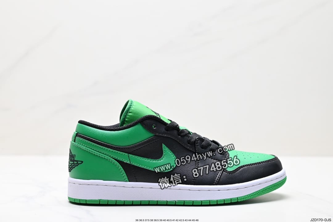 Nike Air Jordan 1 Mid “Green Yellow” 中帮篮球鞋 货号:553558-065