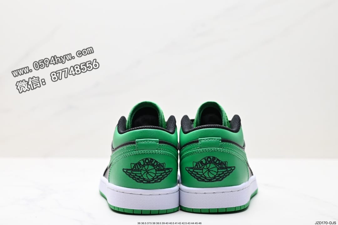 篮球鞋, Nike Air, NIKE, Jordan, Air Jordan 1 Mid, Air Jordan 1, Air Jordan, 553558 - Nike Air Jordan 1 Mid "Green Yellow" 中帮篮球鞋 货号:553558-065