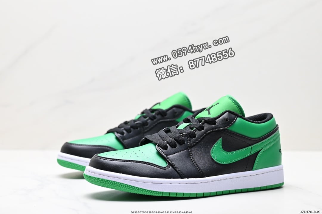 篮球鞋, Nike Air, NIKE, Jordan, Air Jordan 1 Mid, Air Jordan 1, Air Jordan, 553558 - Nike Air Jordan 1 Mid "Green Yellow" 中帮篮球鞋 货号:553558-065