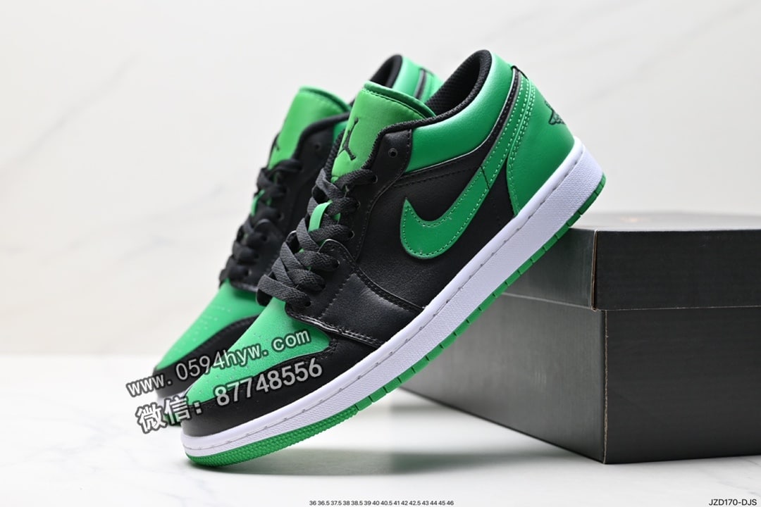 篮球鞋, Nike Air, NIKE, Jordan, Air Jordan 1 Mid, Air Jordan 1, Air Jordan, 553558 - Nike Air Jordan 1 Mid "Green Yellow" 中帮篮球鞋 货号:553558-065