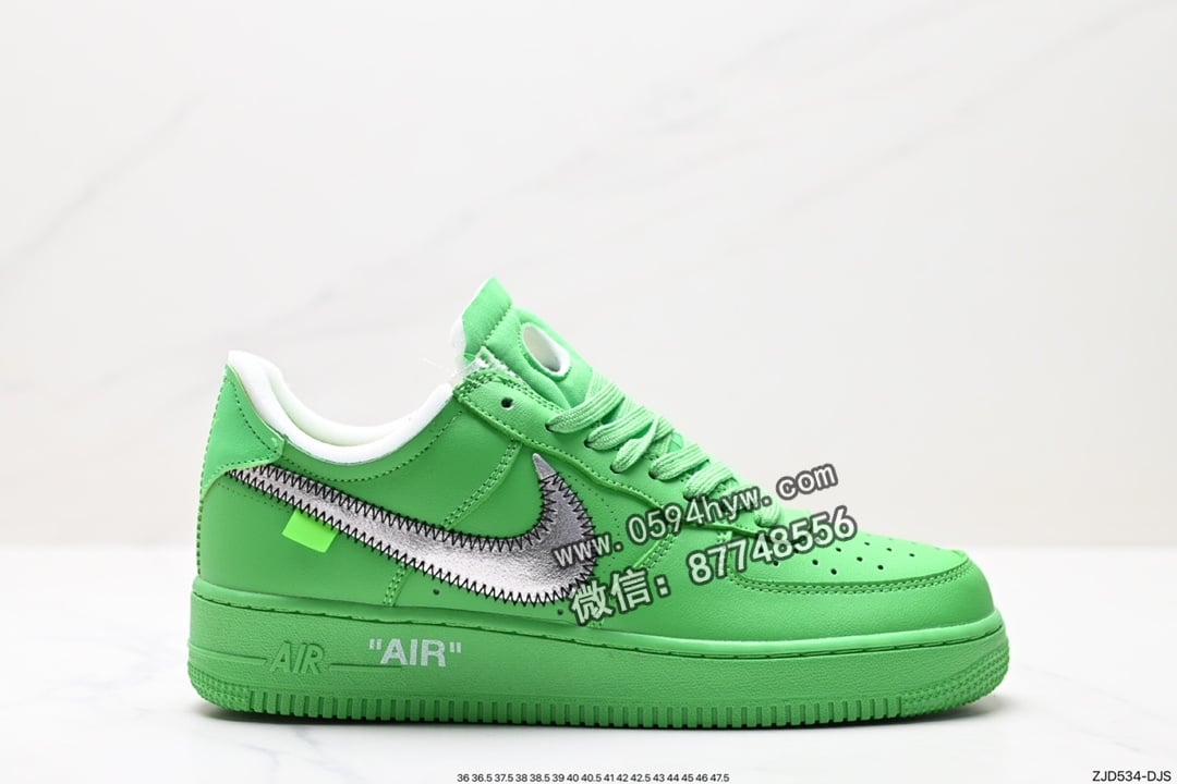 Off-White™ x Nike Air Force 1’07 Low White AF100 空军一号经典低帮百搭休闲运动板鞋 OW白 AO4297-100