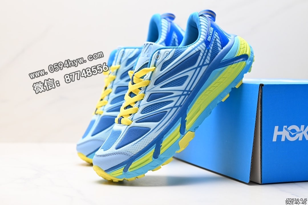 跑鞋, 跑步鞋, HOKA, 2023 - HOKA M HOPARA超轻厚底轻量山地跑步鞋 鞋子类型：山地跑步鞋 货号：1129992 尺码：40-45 颜色：不明 系列：不明 品牌：HOKA