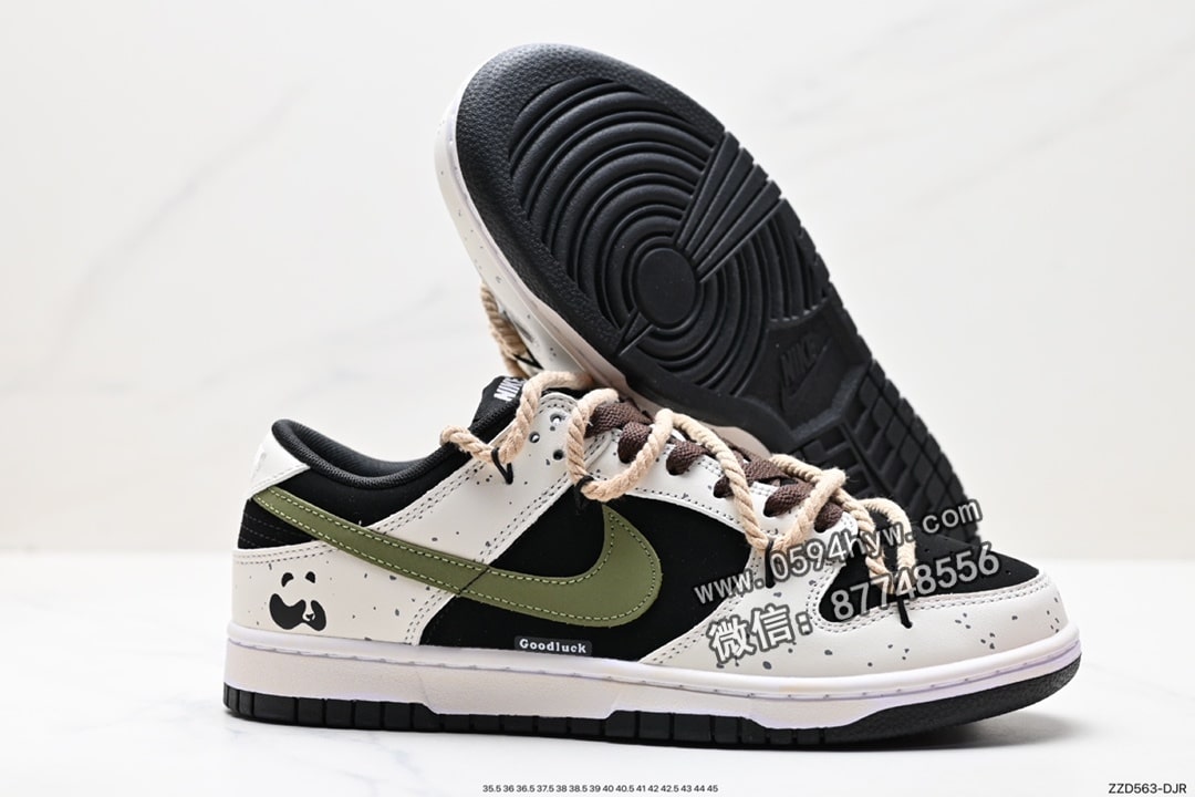 解构, 板鞋, SB Dunk Low, Nike SB, NIKE, Dunk Low, Dunk, DD1391, 2023 - Nike SB DuNike Low“Green/Beige” 系列板鞋 货号：DD1391-100