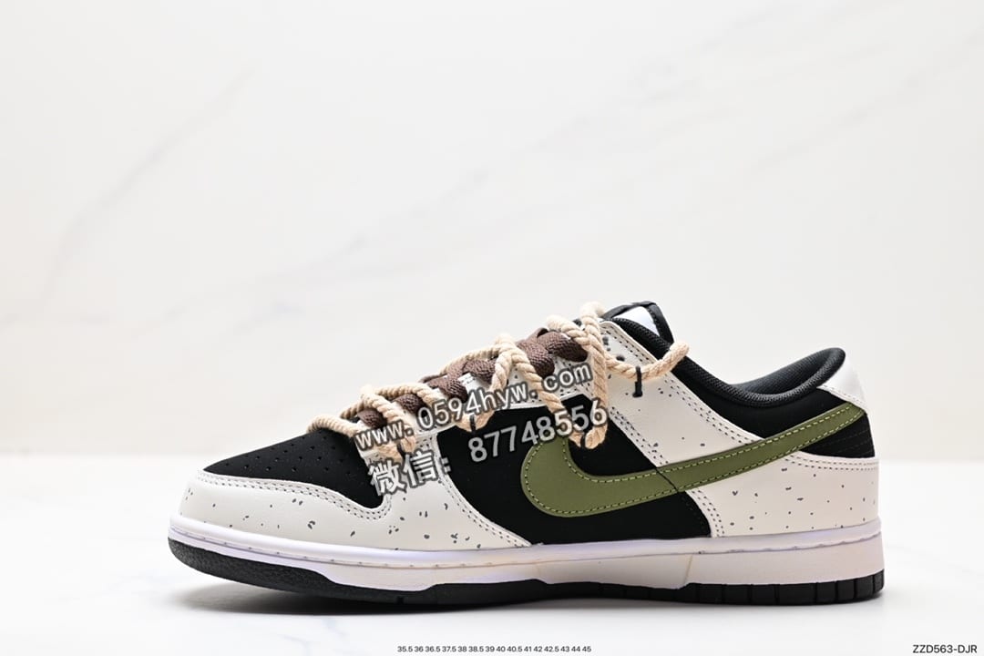 解构, 板鞋, SB Dunk Low, Nike SB, NIKE, Dunk Low, Dunk, DD1391, 2023 - Nike SB DuNike Low“Green/Beige” 系列板鞋 货号：DD1391-100