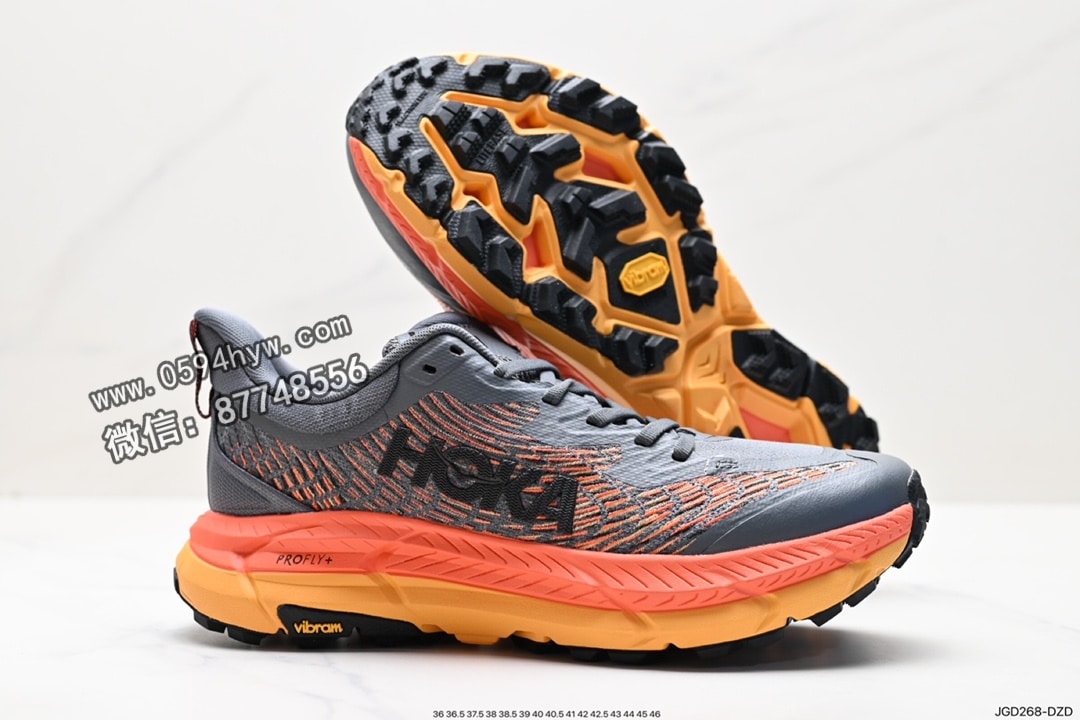 跑鞋, PE, HOKA, 2023 - HOKA M MAFATE SPEED 4 新西兰 飞越地平线 高缓震轻跑鞋 货号 1129930 尺码 36 36.5 37.5 38 38.5 39 40 40.5 41 42 42.5 43 44 45 46 ID JGD268-DZD