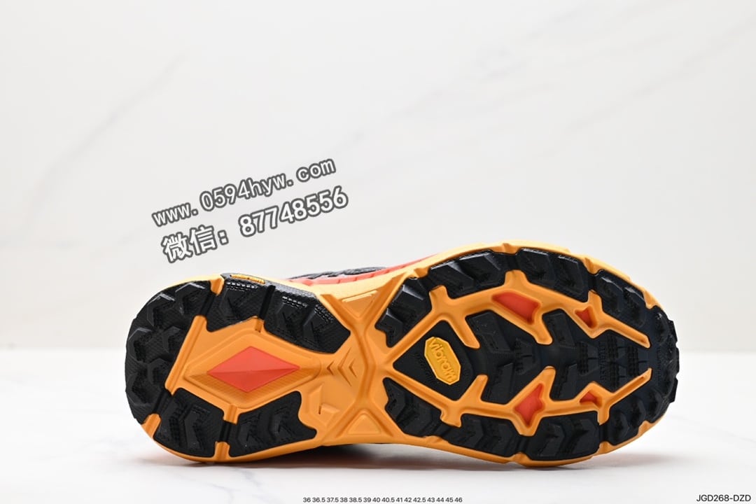 跑鞋, PE, HOKA, 2023 - HOKA M MAFATE SPEED 4 新西兰 飞越地平线 高缓震轻跑鞋 货号 1129930 尺码 36 36.5 37.5 38 38.5 39 40 40.5 41 42 42.5 43 44 45 46 ID JGD268-DZD