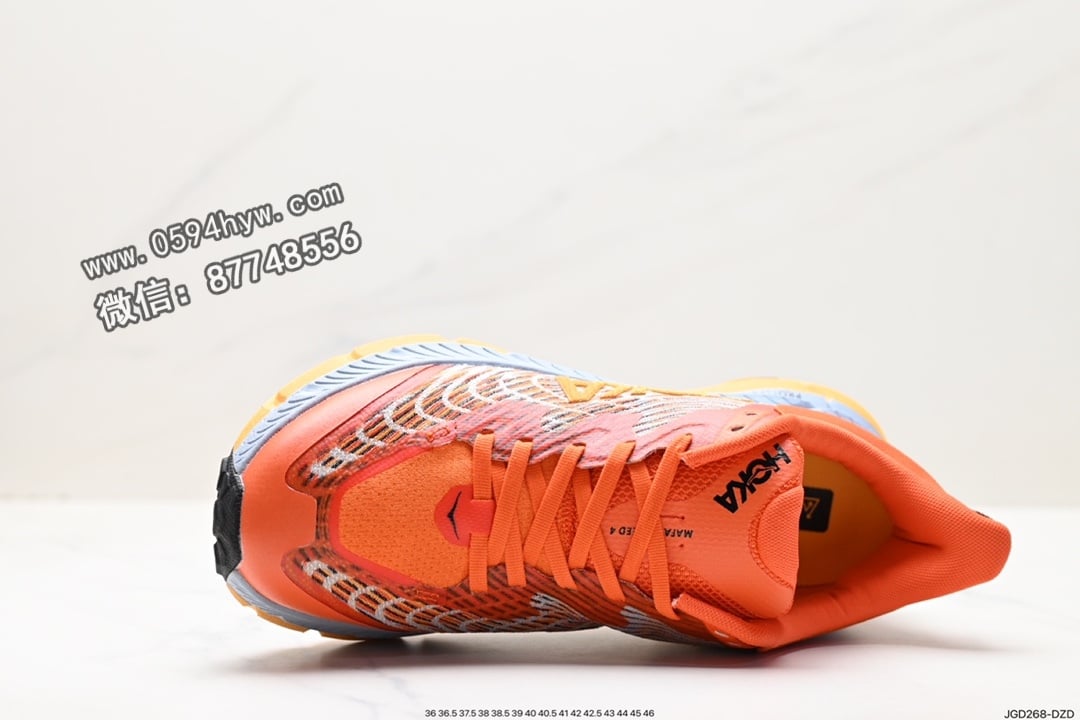 跑鞋, PE, HOKA, 2023 - HOKA M MAFATE SPEED 4 鞋子 货号:1129930 尺码:36 36.5 37.5 38 38.5 39 40 40.5 41 42 42.5 43 44 45 46 ID:JGD268-DZD