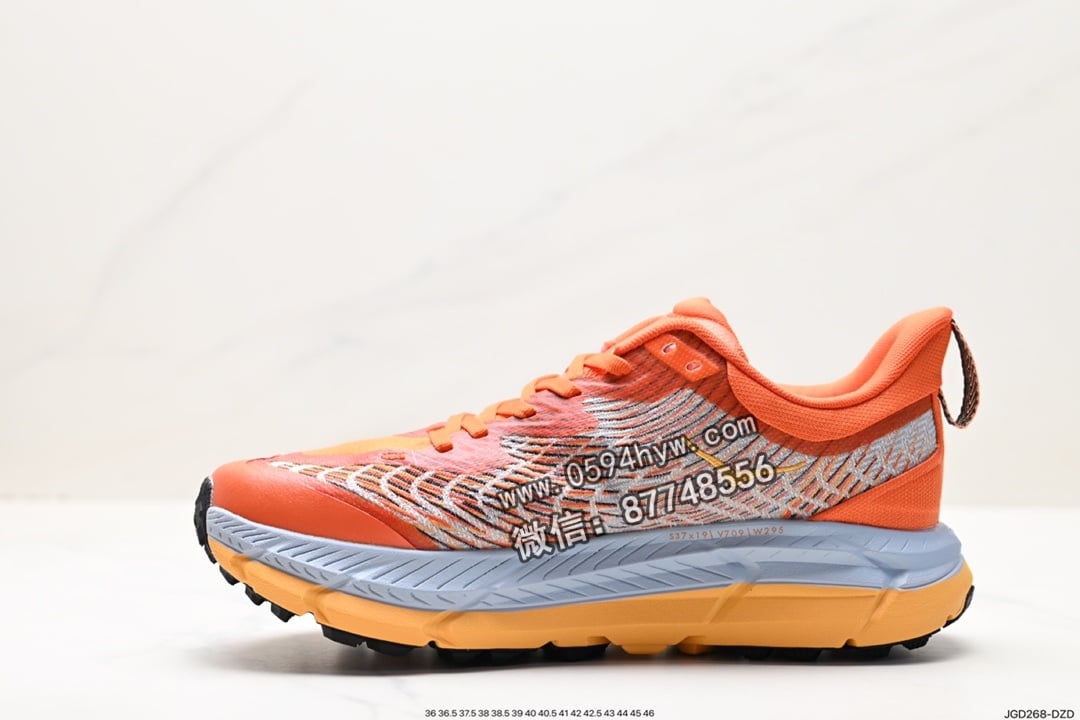 跑鞋, PE, HOKA, 2023 - HOKA M MAFATE SPEED 4 鞋子 货号:1129930 尺码:36 36.5 37.5 38 38.5 39 40 40.5 41 42 42.5 43 44 45 46 ID:JGD268-DZD