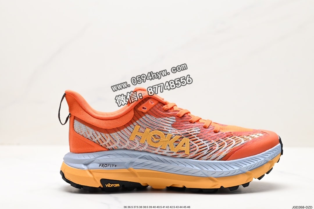 HOKA M MAFATE SPEED 4 鞋子 货号:1129930 尺码:36 36.5 37.5 38 38.5 39 40 40.5 41 42 42.5 43 44 45 46 ID:JGD268-DZD