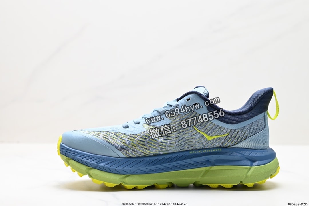 高帮, 跑鞋, PE, HOKA, 2023 - HOKA M MAFATE SPEED 4 高帮鞋 货号：1129930 尺码:36 36.5 37.5 38 38.5 39 40 40.5 41 42 42.5 43 44 45 46 ID:JGD268-DZD