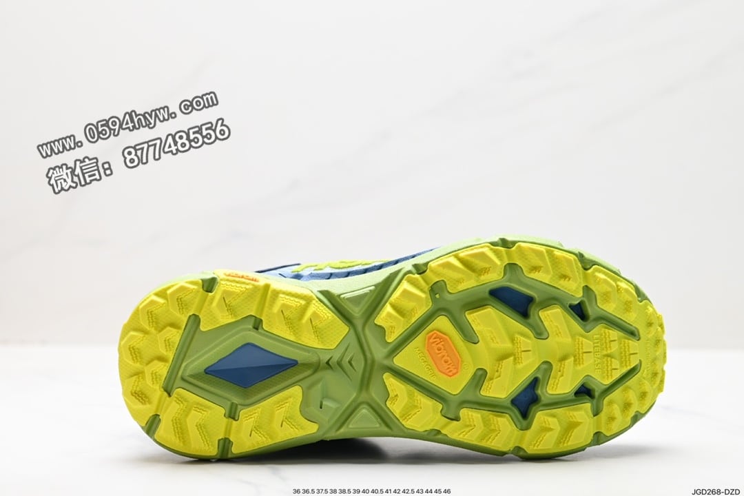 高帮, 跑鞋, PE, HOKA, 2023 - HOKA M MAFATE SPEED 4 高帮鞋 货号：1129930 尺码:36 36.5 37.5 38 38.5 39 40 40.5 41 42 42.5 43 44 45 46 ID:JGD268-DZD