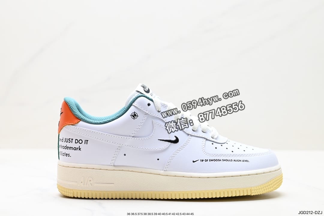 Nike Air Force 1 Low 空军一号低帮运动板鞋 货号：CD0494-100