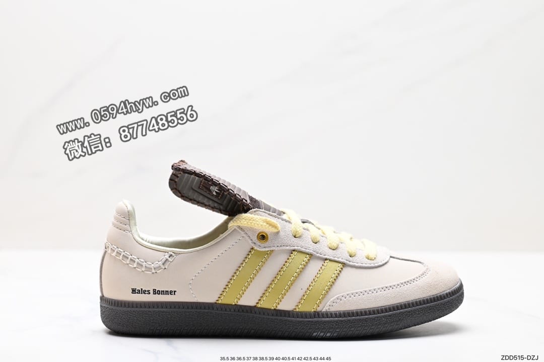 Wales Bonner x Adidas Originals Samba 板鞋 货号：ID0217