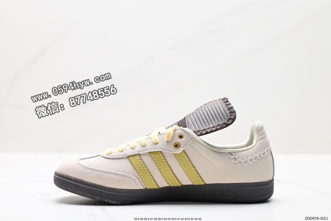 板鞋, 三叶草, Wales Bonner, SAMBA, Originals, Original, adidas originals Samba, adidas Originals, Adidas, 2023 - Wales Bonner x Adidas Originals Samba 板鞋 货号：ID0217