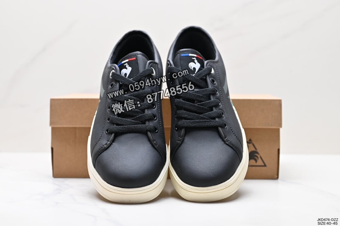 休闲鞋, KD, 2023 - Le Coq Sportif 蒙贝利尔 经典运动休闲鞋 皮革反绒装饰 泡棉中底 尺码 40-45 ID:JKD474-DZZ