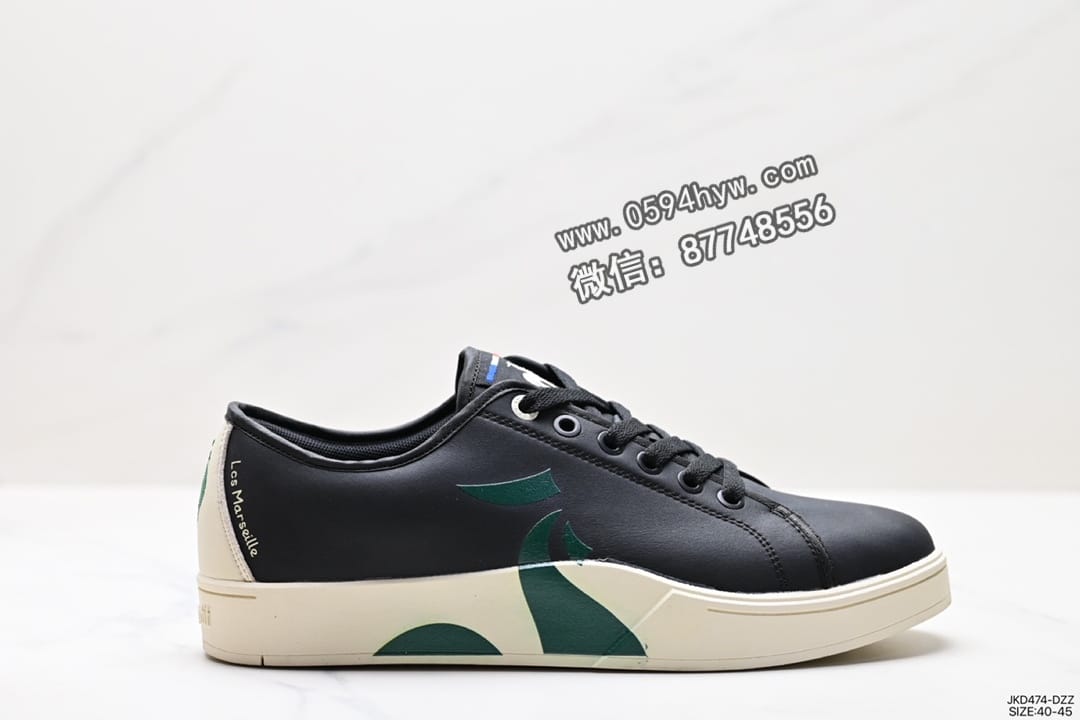 Le Coq Sportif 蒙贝利尔 经典运动休闲鞋 皮革反绒装饰 泡棉中底 尺码 40-45 ID:JKD474-DZZ