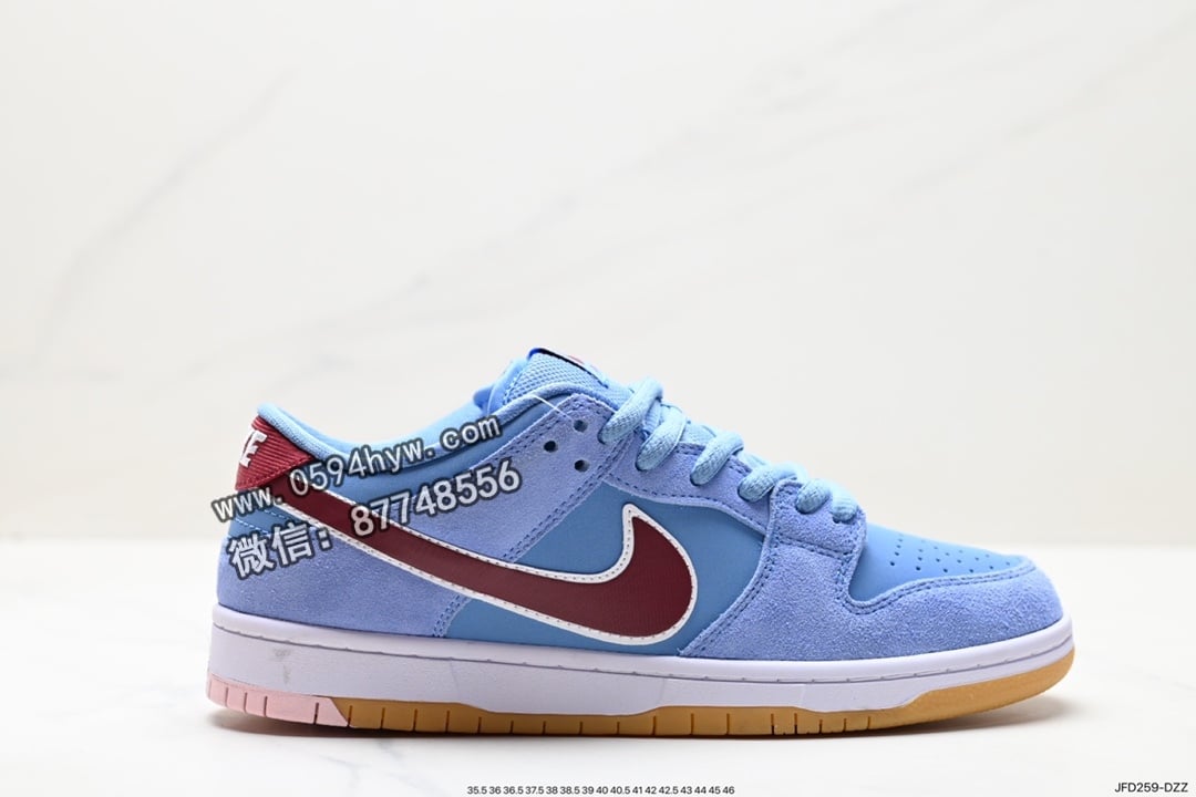 Nike SB DuNike Low 扣篮系列 低帮休闲运动滑板板鞋 货号：DQ4040-400