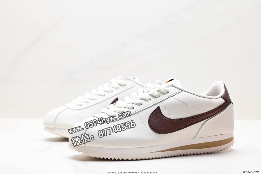 阿甘, 运动鞋, 跑步鞋, Swoosh, NIKE - Nike Classic Cortez 经典轻便舒适男子阿甘鞋休闲跑步鞋运动鞋 纯粹而执着的精神 货号: DN1791-104