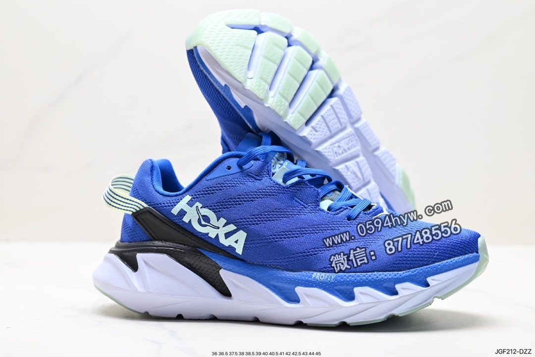 跑鞋, HOKA, 2023 - HOKA U ELEVON 2全新配色 鞋子类型：跑鞋 鞋帮高度：低帮 尺码：36-45 货号：JGF212-DZz