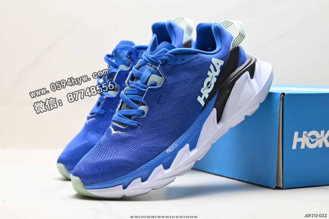 跑鞋, HOKA, 2023 - HOKA U ELEVON 2全新配色 鞋子类型：跑鞋 鞋帮高度：低帮 尺码：36-45 货号：JGF212-DZz