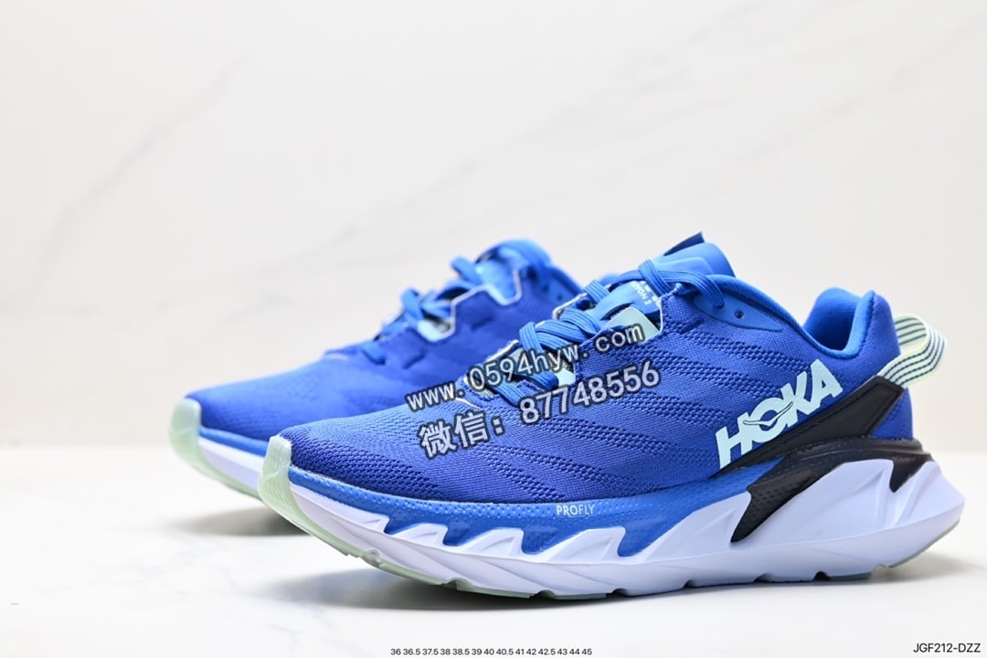 跑鞋, HOKA, 2023 - HOKA U ELEVON 2全新配色 鞋子类型：跑鞋 鞋帮高度：低帮 尺码：36-45 货号：JGF212-DZz