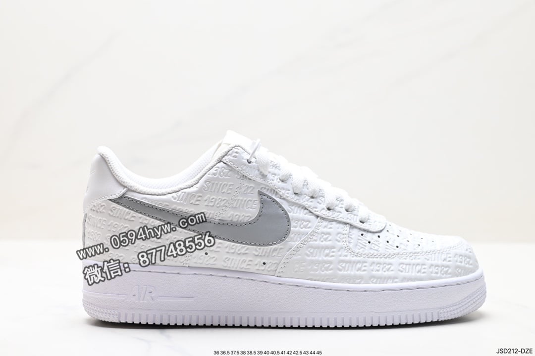 Air Force 1 ‘07 Low 打造空军版型 货号：CZ0377-100