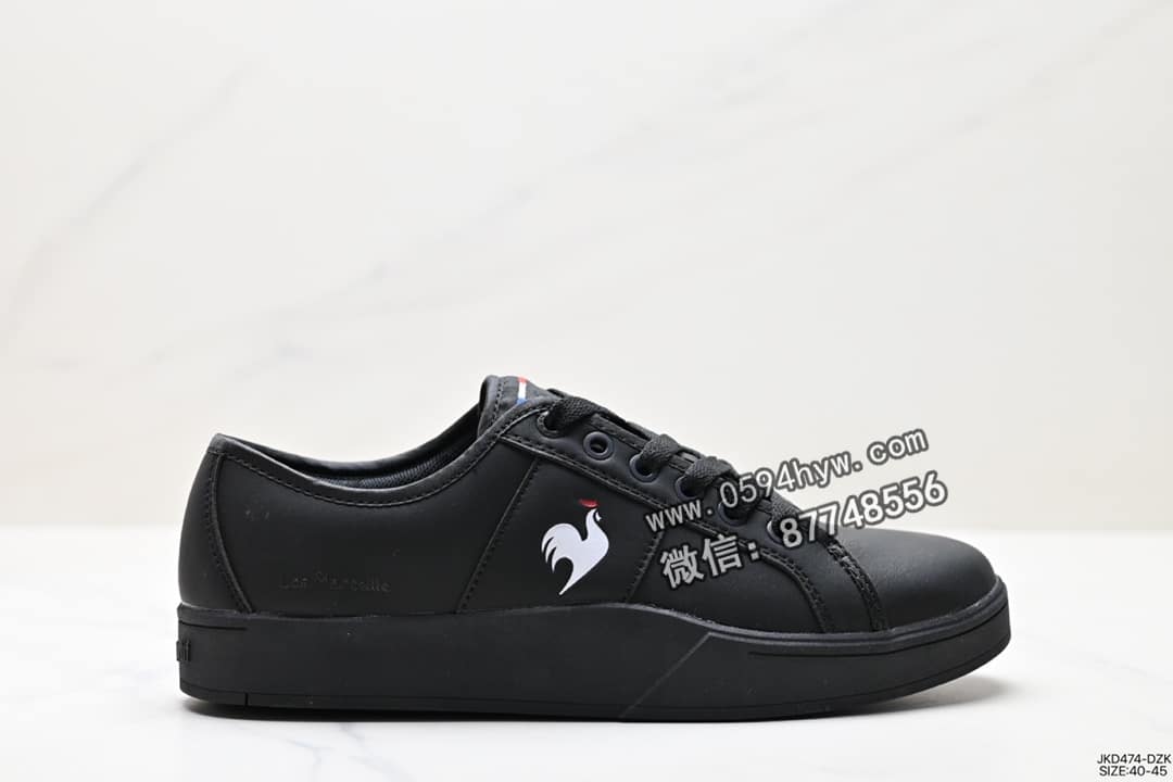 Le Coq Sportif 法国公鸡蒙贝利尔 经典运动休闲鞋 牛皮革面料 反绒皮装饰 高弹性泡棉中底 尺码 40-45 ID:JKD474-DZK