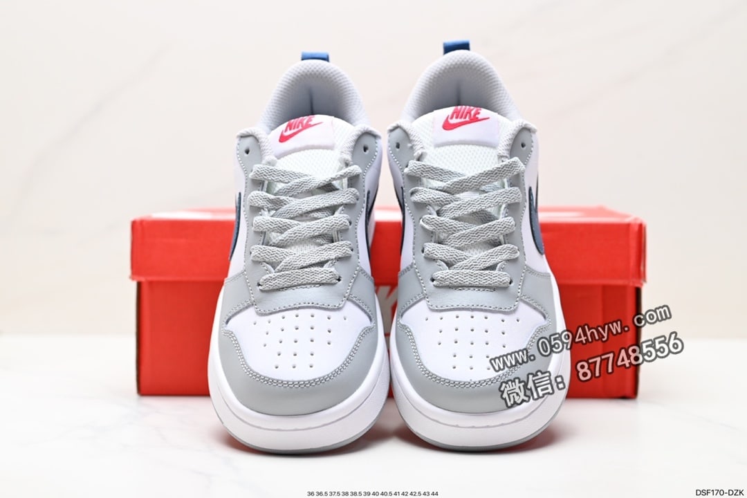 运动鞋, 耐克, 板鞋, 休闲板鞋, RO, NIKE, F1, Court Borough Low, 85, 2023, 07 - 耐克Nike Court Borough Low 2 校园休闲板鞋 货号:BQ5448-113