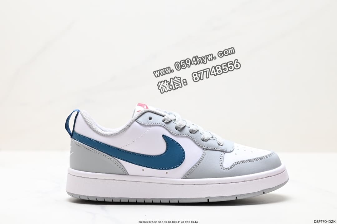 耐克Nike Court Borough Low 2 校园休闲板鞋 货号:BQ5448-113