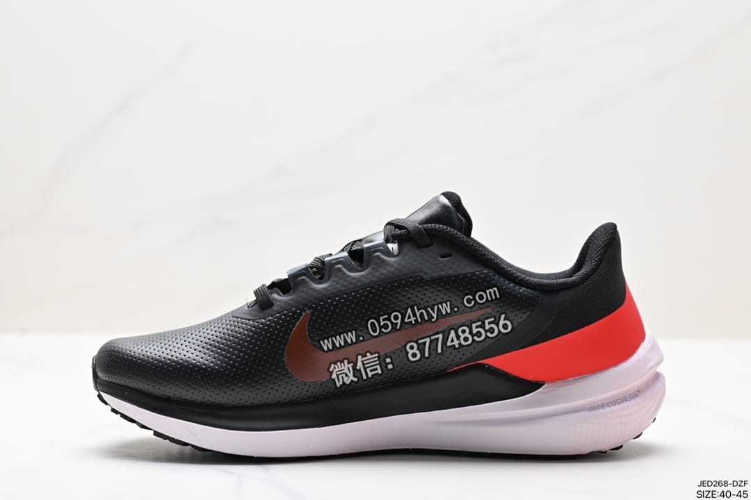 Zoom, Swoosh, Nike Air, NIKE, Air Zoom, AI - Nike Air Zoom Winflo 9 皮面训跑练步鞋 货号：813599-022