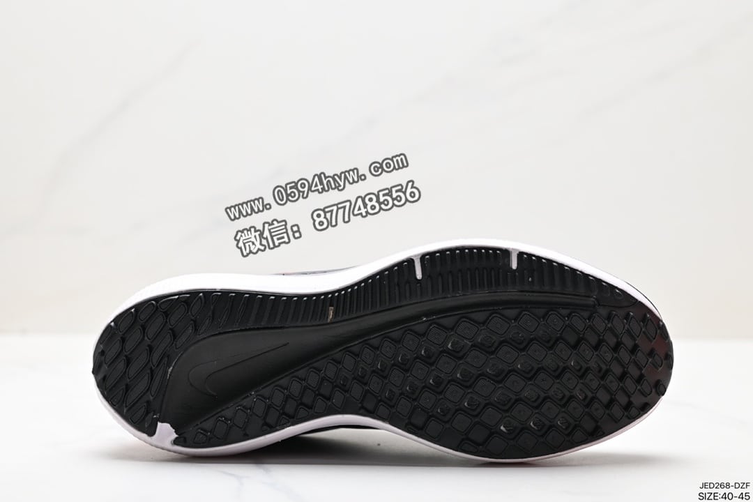 Zoom, Swoosh, Nike Air, NIKE, Air Zoom, AI - Nike Air Zoom Winflo 9 皮面训跑练步鞋 货号：813599-022