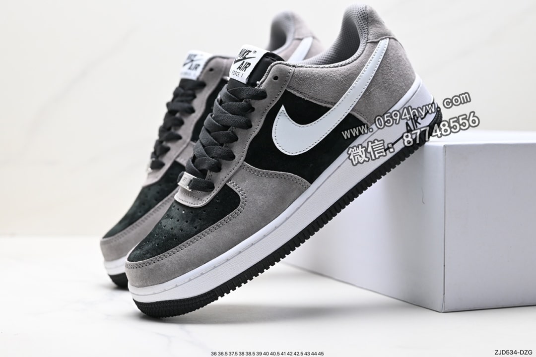 Swoosh, Nike Air Force 1, Nike Air, NIKE, FORCE 1, Air Force 1, AI, 07 - Nike Air Force 1 ‘07 Low 原楦头原纸板 空军 CW2288-111 36-45 ZJD534-DZG