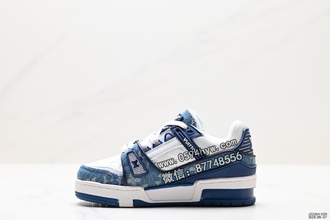 路易威登, 童鞋, 板鞋, Louis Vuitton Trainer Sneaker Low, Louis Vuitton Trainer, Louis Vuitton, AK, AI - LV路易威登童鞋 Louis Vuitton Trainer Sneaker Low 童鞋尺码：26-37 ID：JZD264-DZR