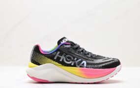 HOKA W MACH X 全新配色 鞋子类型：跑鞋 顶厚中底 缓震和轻量 运动鞋 尺码：36-45 货号：JGD170-DED