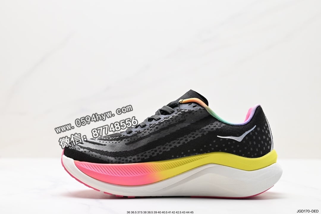 运动鞋, 跑鞋, HOKA, 85, 2023, 07 - HOKA W MACH X 全新配色 鞋子类型：跑鞋 顶厚中底 缓震和轻量 运动鞋 尺码：36-45 货号：JGD170-DED