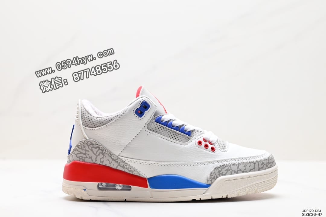 Nike Air Jordan 3 Retro Knicks 中帮运动篮球鞋 货号: CK5692-600