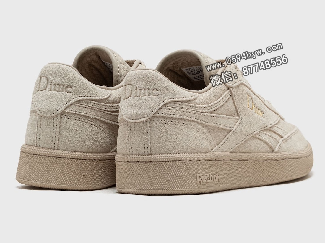 REEBOK, Dime, Club C Revenge, 100069827, 100069826 - 复古风格浑然一体！Dime x Reebok 强强联手，本月盛大发布！