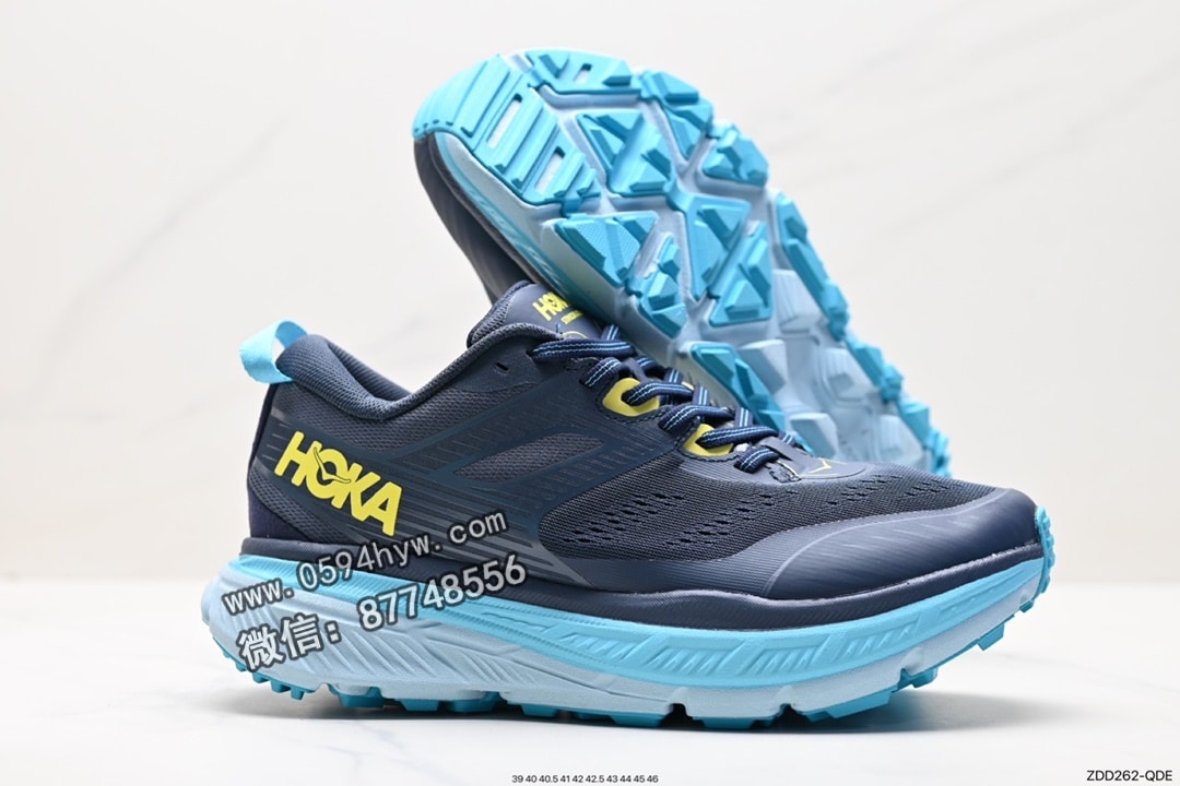 跑鞋, HOKA, 2023 - HOKA M STINSON ATR 6 全新配色 鞋子类型：跑鞋货号：1110506尺码：39 40 40.5 41 42 42.5 43 44 45 46ID：ZDD262-QDE