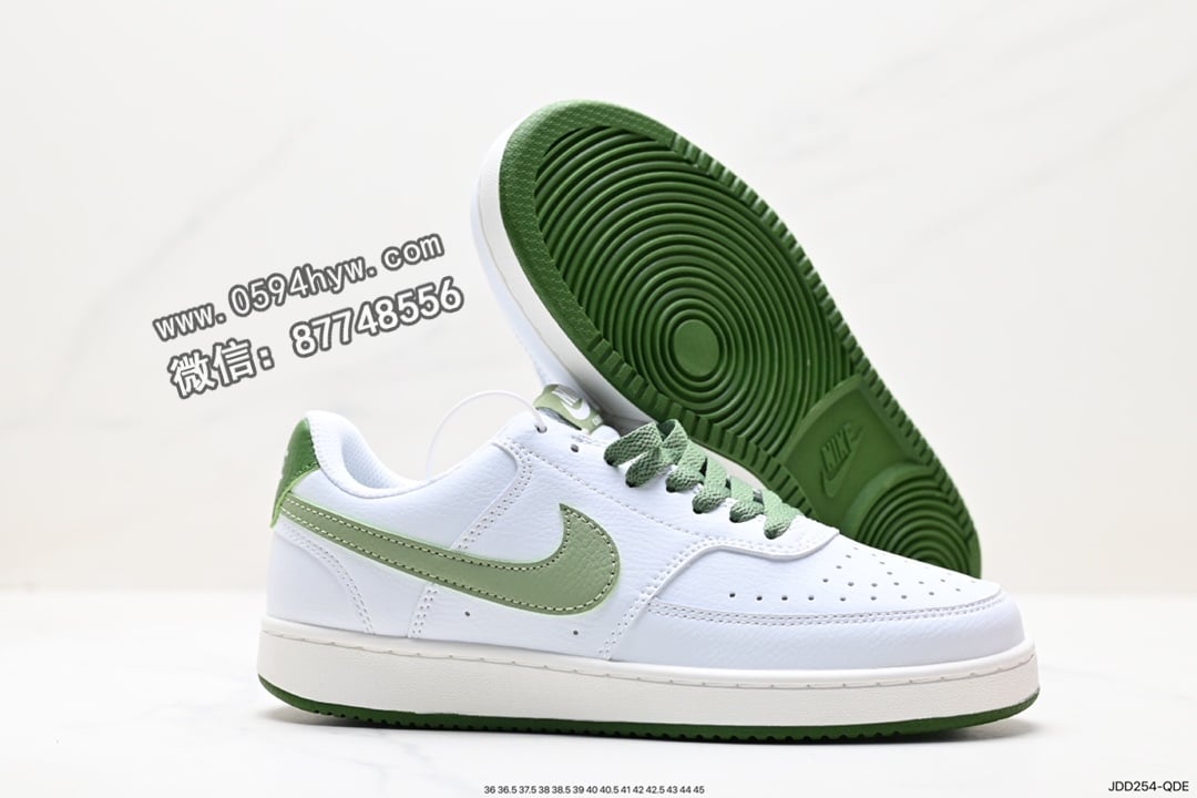 运动鞋, 篮球鞋, Nike Court Vision Low, NIKE, 2023 - Nike Court Vision Low 白黑 鞋子 货号：CD5483-103