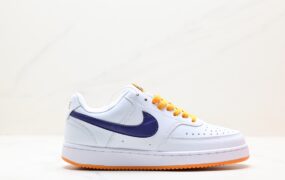 Nike Court Vision Low 运动鞋 白黑 货号：CD5483-103