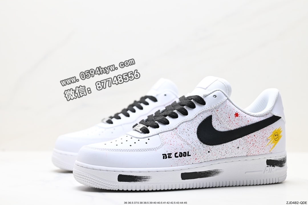 高帮篮球鞋, 高帮, 运动鞋, 篮球鞋, Air Force 1, 85, 2023, 07 - Air Force 1 ‘07 Low 原楦头原纸板 高帮篮球鞋 货号：CW2288-111